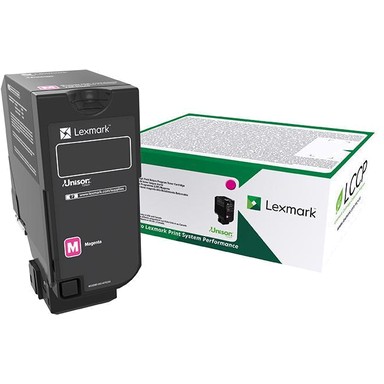 LEXMARK Toner magenta Rck f.CS/X727 CS728 ca. 10.000 S.