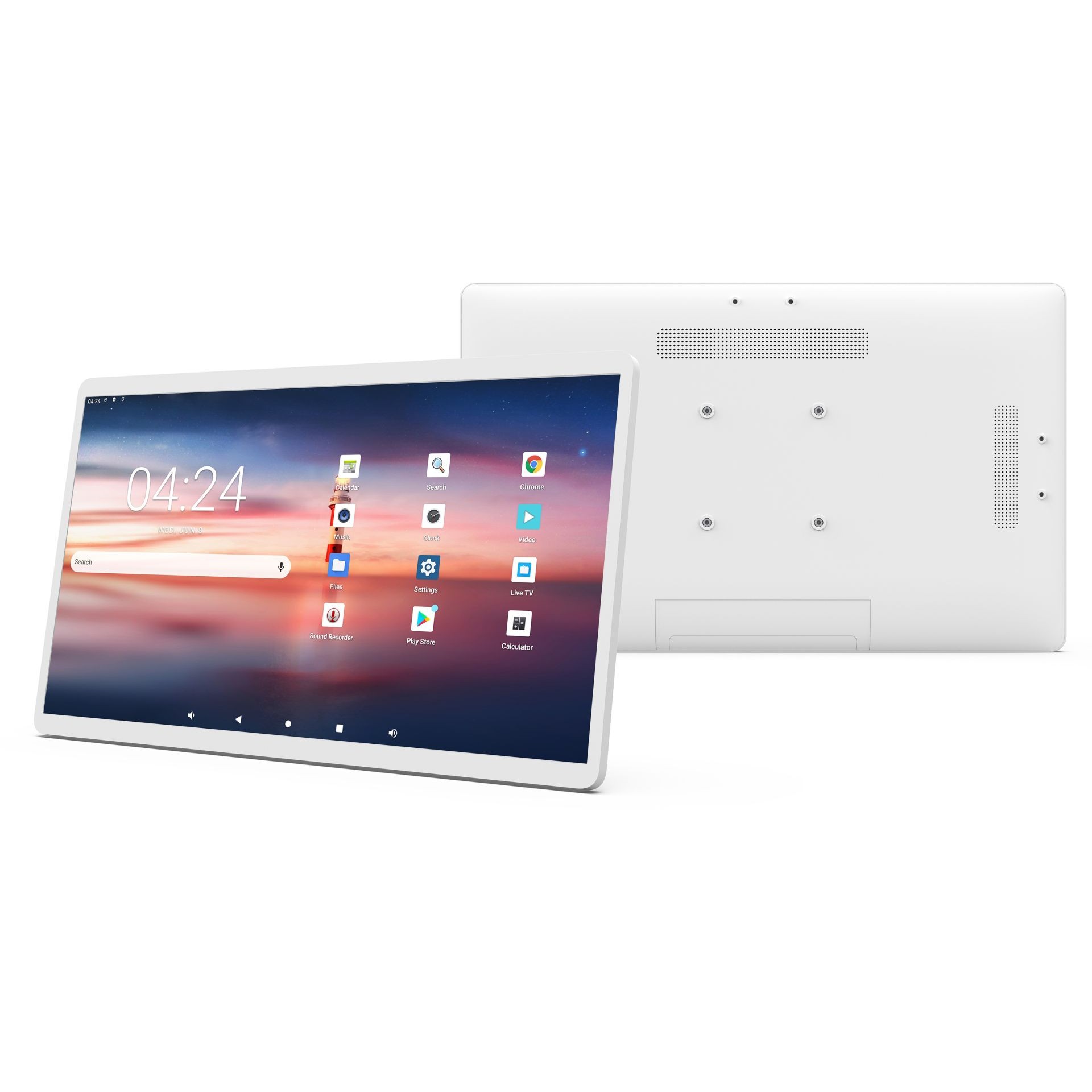 ALLNET High Performance Display 32 Zoll Android 12 RK3588 HDMI In Farbe weiß ohne PoE
