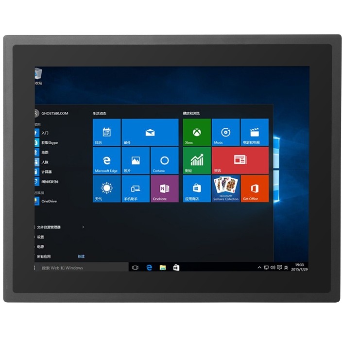 ALLNET AIO IPC industrial Windows/Linux 15,0 Zoll Touch Intel® Whiskey Lake i3 8145U processor 8GB/128GB Wlan RJ45 USB SIM Wandmontage