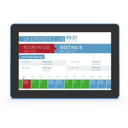 ALLNET Meetingraum RGB LED Tablet 8 Zoll RK3568 8GB/32GB Wifi 6,Android 11 NFC Farbe schwarz