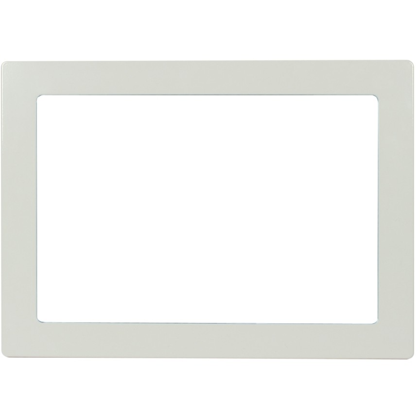 ALLNET Touch Display Tablet 10 Zoll zbh. Blende für Einbaurahmen, weiß schmal
