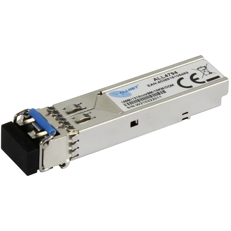 ALLNET Switch Modul ALL4794 SFP(Mini-GBIC), 100Mbit, FX/LC, 10Km, single Mode, bis 10Km