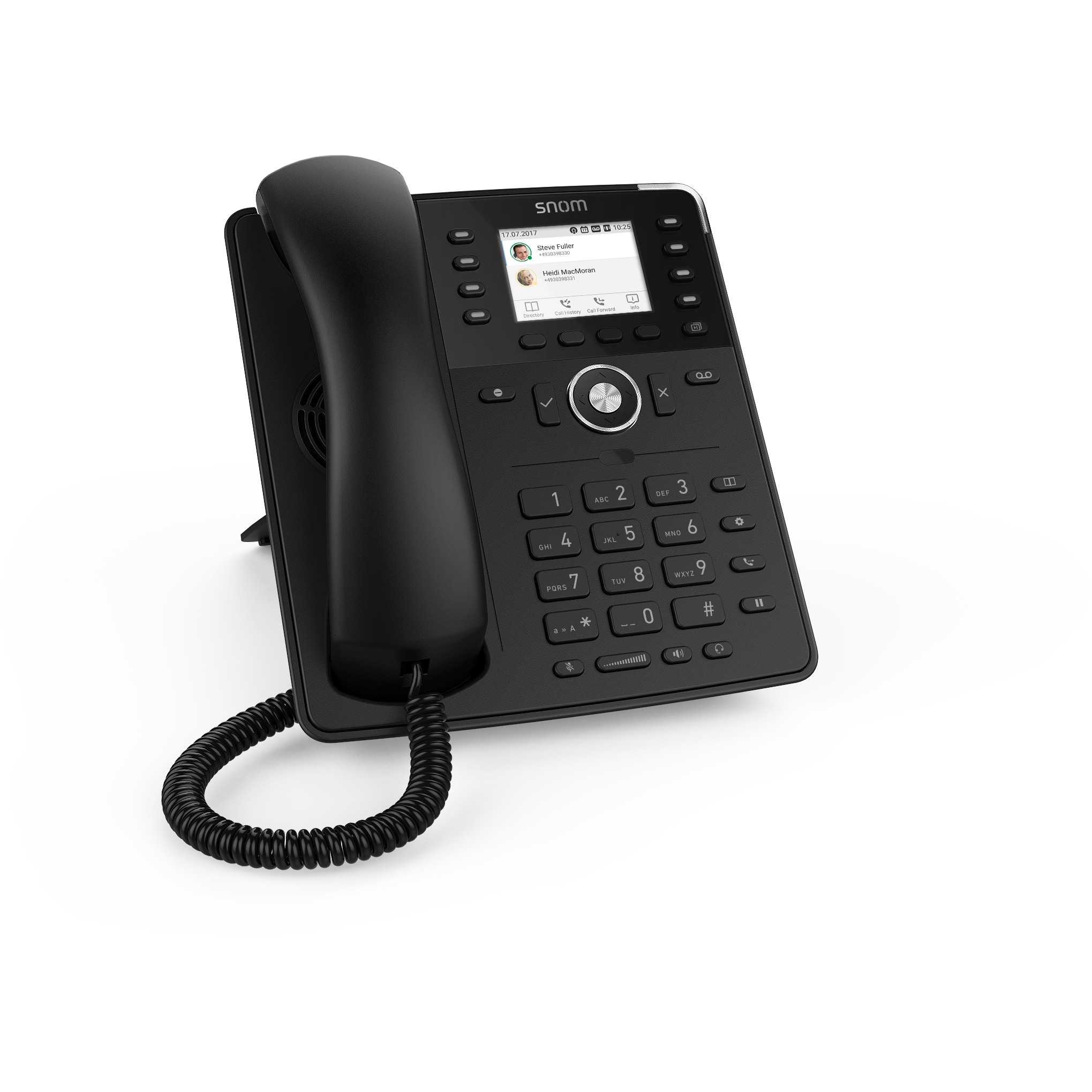 SNOM D735 VOIP Tischtelefon (SIP) ohne Netzteil Black