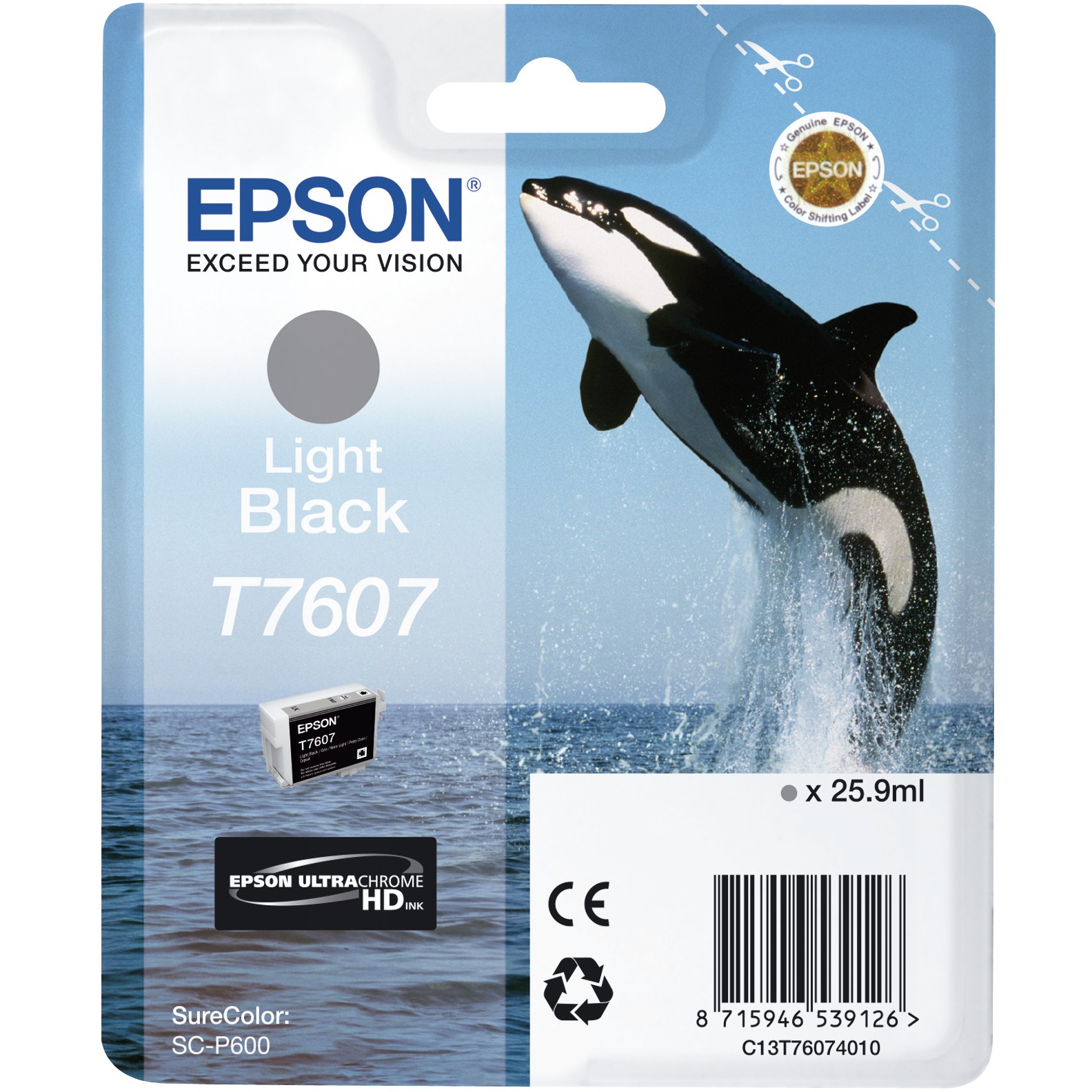 Epson C13T76074010 light black
