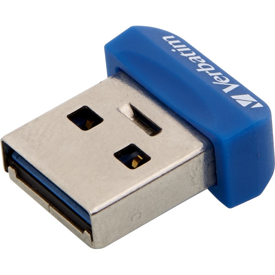 STICK 64GB USB 3.0 Verbatim Store'n'Stay Nano blue