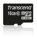 CARD 16GB Transcend MicroSDHC 10MB/s