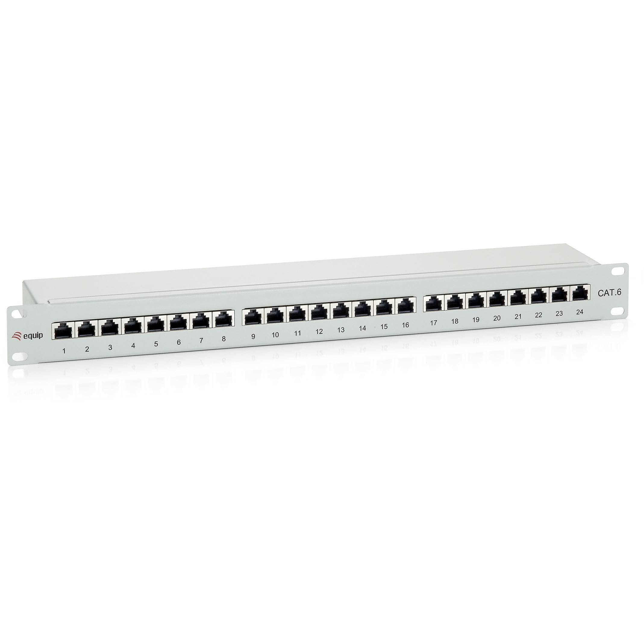 Equip Patchpanel 24x RJ45 Cat6 19