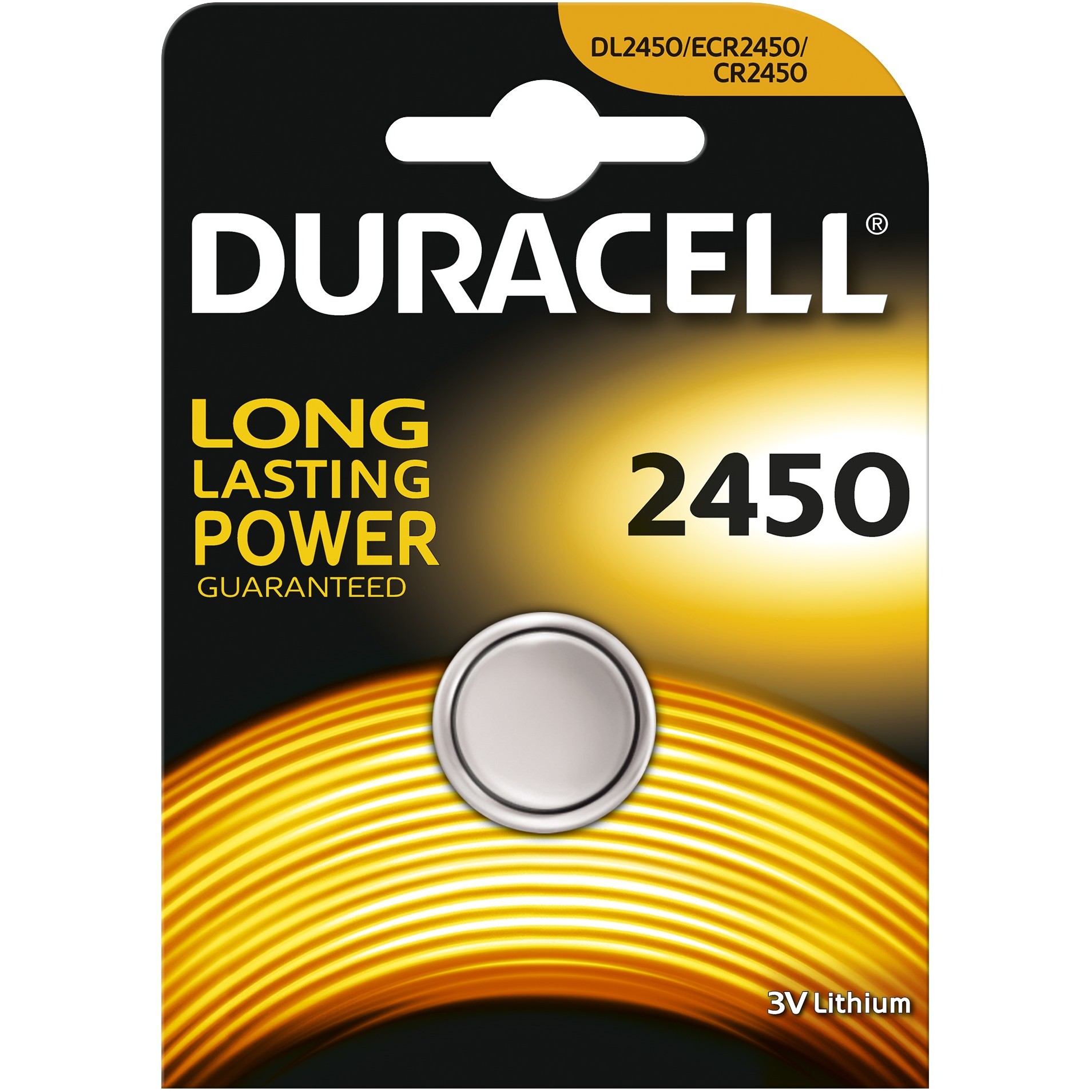 Knopf Duracell CR2450 (1-Pack)