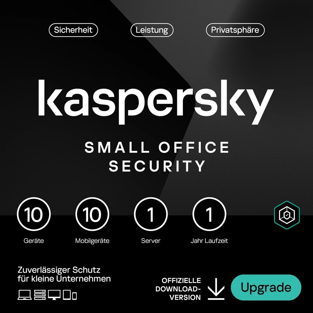 Kaspersky Small Office Security - 10 User, 1 Year - Renewal - ESD-DownloadESD