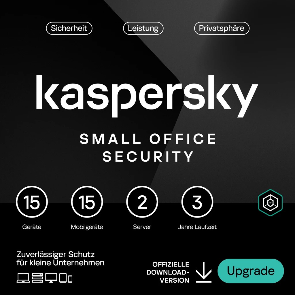 Kaspersky Small Office Security - 15 User, 3 Years - Renewal - ESD-DownloadESD
