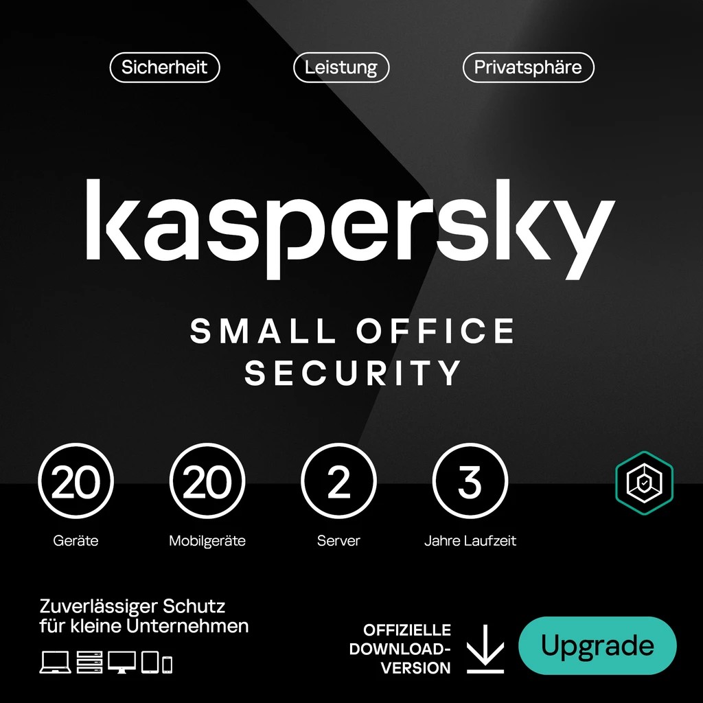 Kaspersky Small Office Security - 20 User, 3 Years - Renewal - ESD-DownloadESD