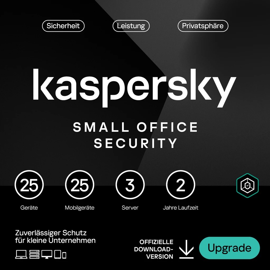 Kaspersky Small Office Security - 25 User, 2 Years - Renewal - ESD-DownloadESD