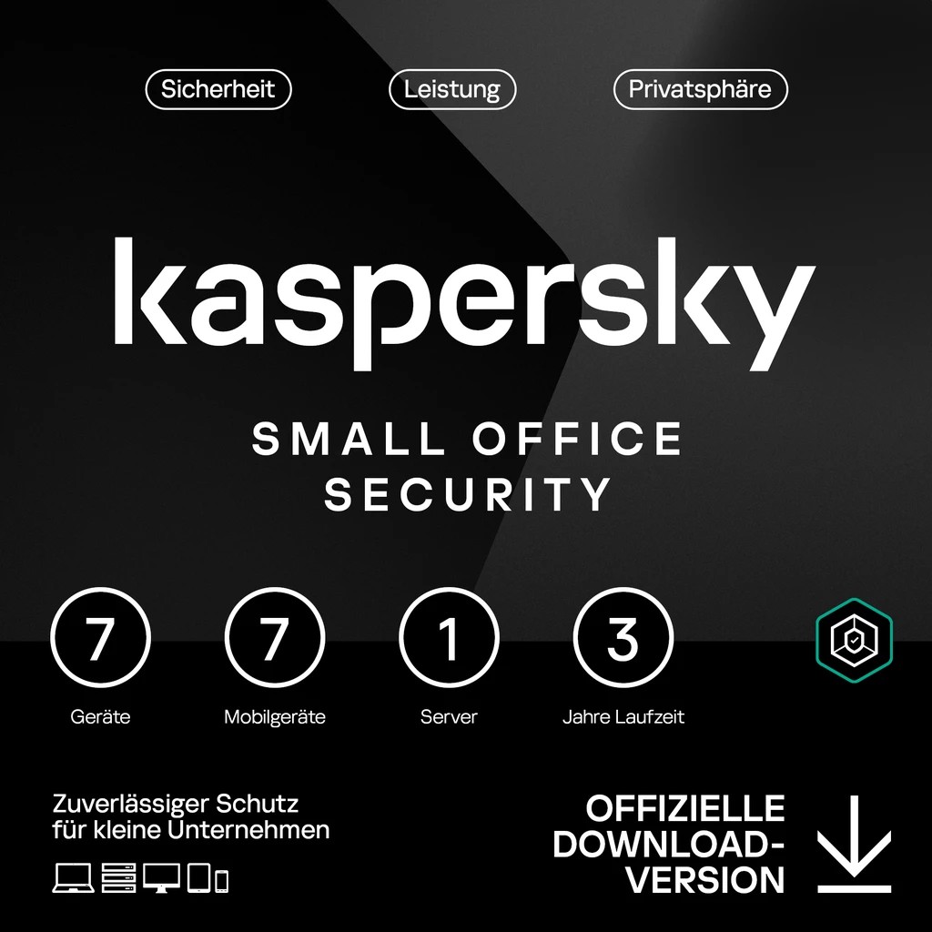 Kaspersky Small Office Security - 7 User, 3 Years - Base - ESD-DownloadESD