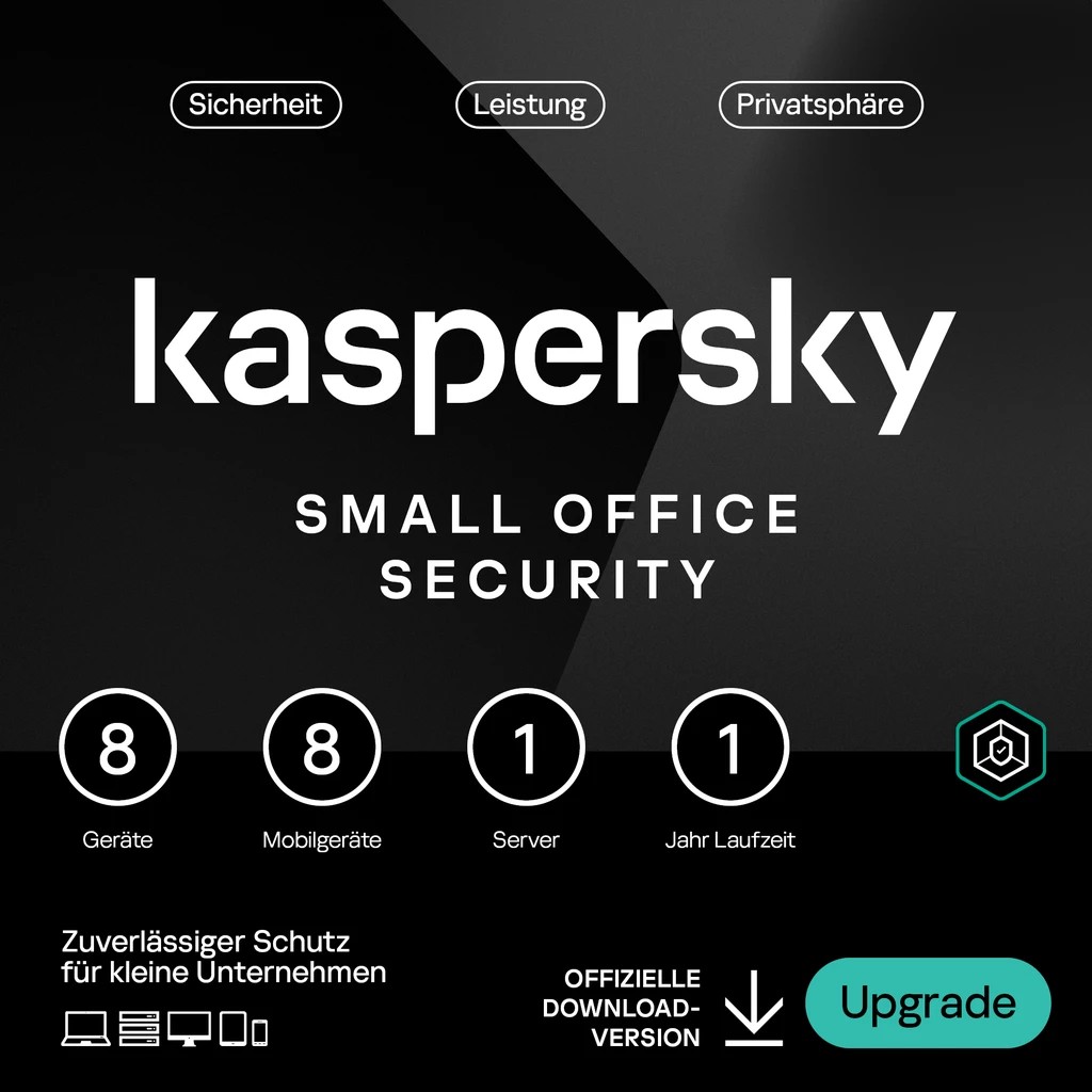 Kaspersky Small Office Security - 8 User, 1 Year - Renewal - ESD-DownloadESD