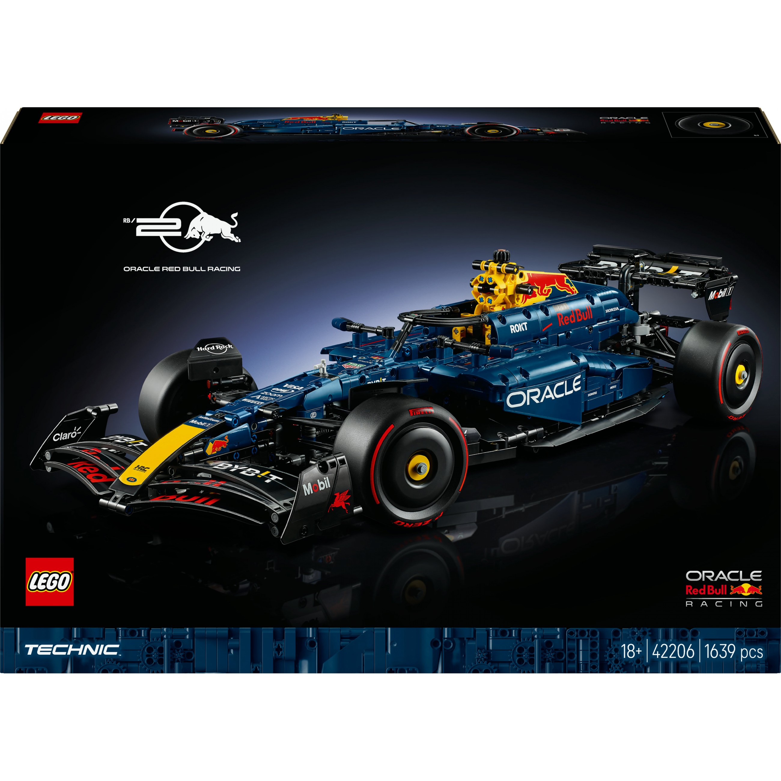 LEGO Technic Oracle Red Bull Racing RB20 F1 Rennauto 42206