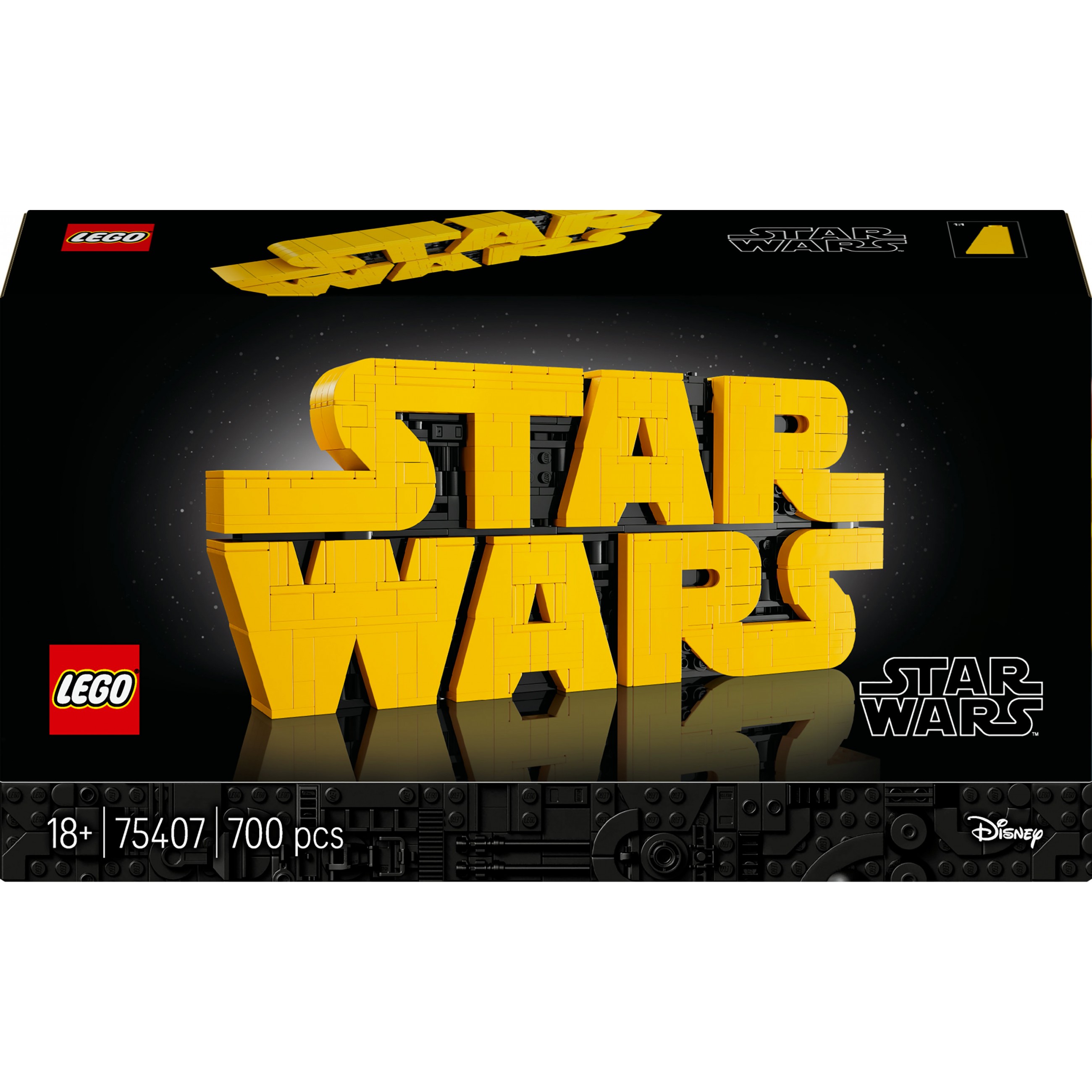 LEGO Star WarsLogo aus LEGO Steinen 75407