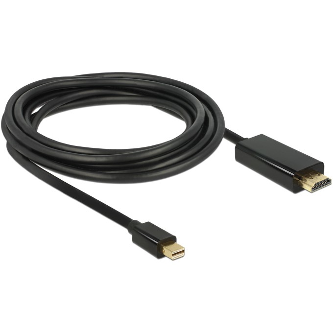 DELOCK Kabel Mini Displayport 1.1 Stecker > HDMI-A Stecker 3 m