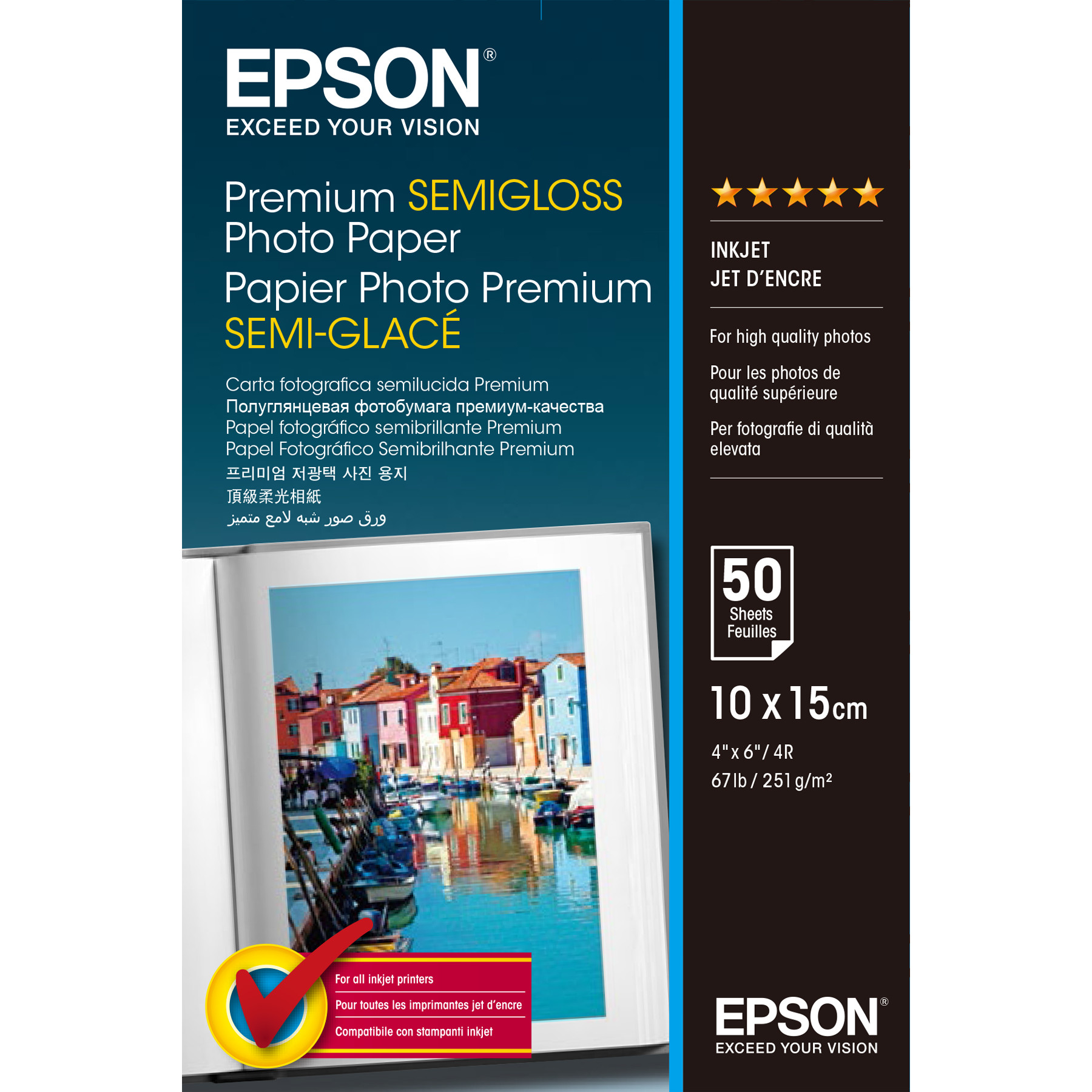 Epson C13S041765 10x15cm Fotopapier