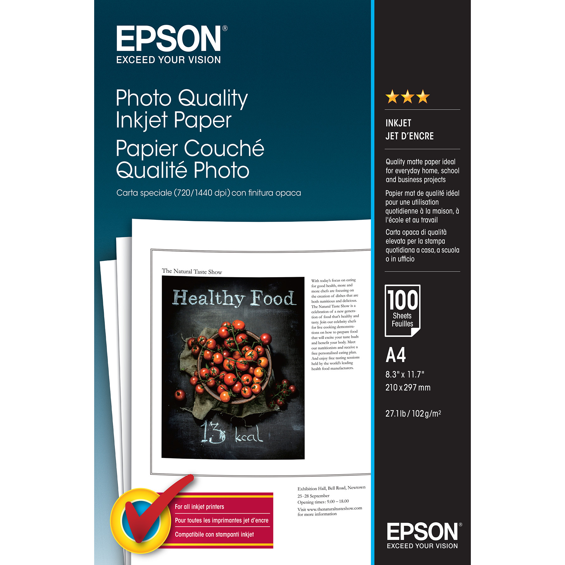 Epson C13S041061 A4 Fotopapier