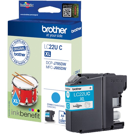 Brother LC22UC cyan