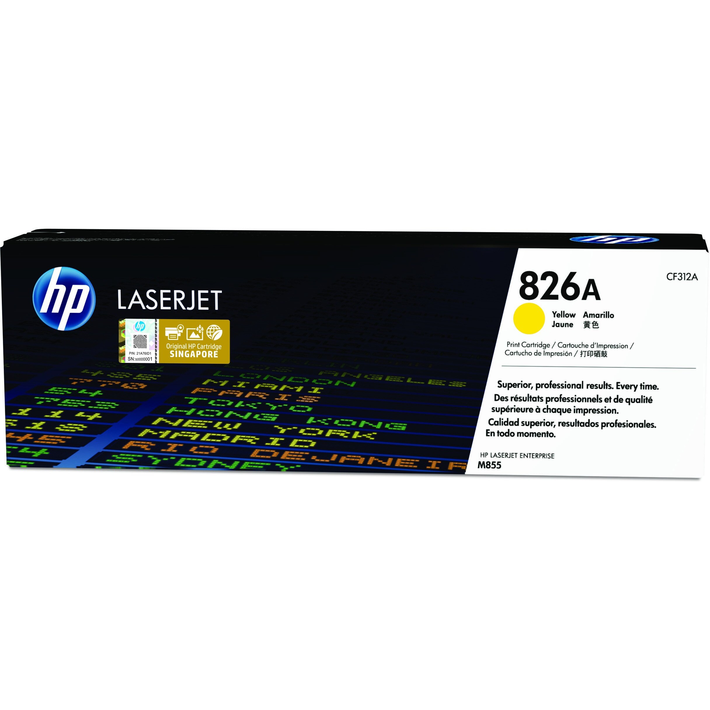 HP 826A - Gelb - Original - LaserJet - Tonerpatrone (CF312A)
