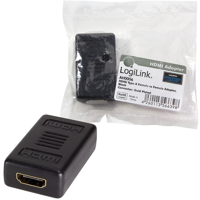 Logilink HDMI Adapter 1.3b Bu/Bu