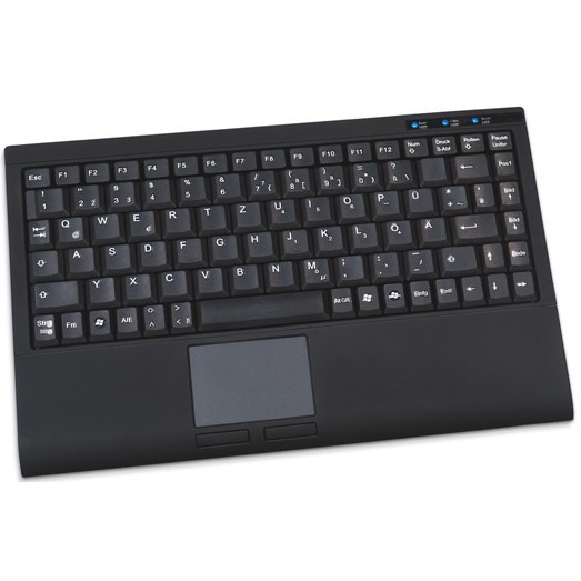 KeySonic TAS ACK-540U+ Corded (DE) MINI Touchpad SoftSkin sw