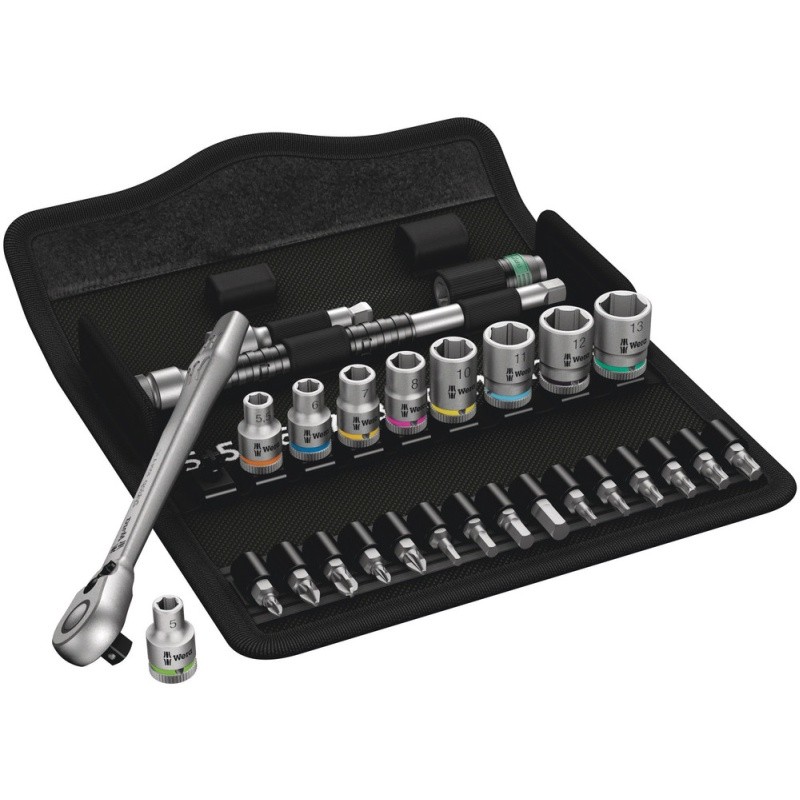 Wera 8100 SA 8 Zyklop Metal-Knarrensatz