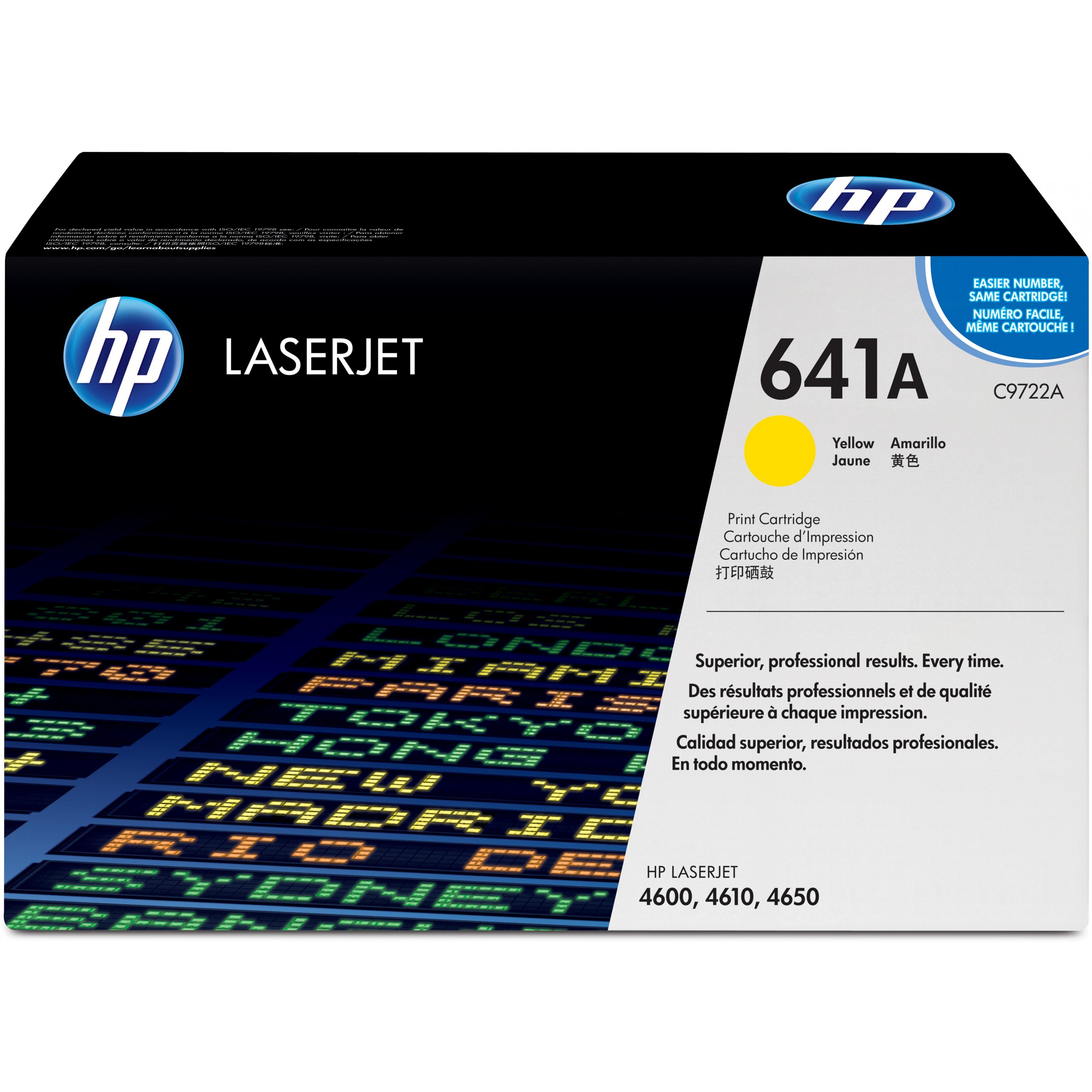 HP 641A C9722A yellow