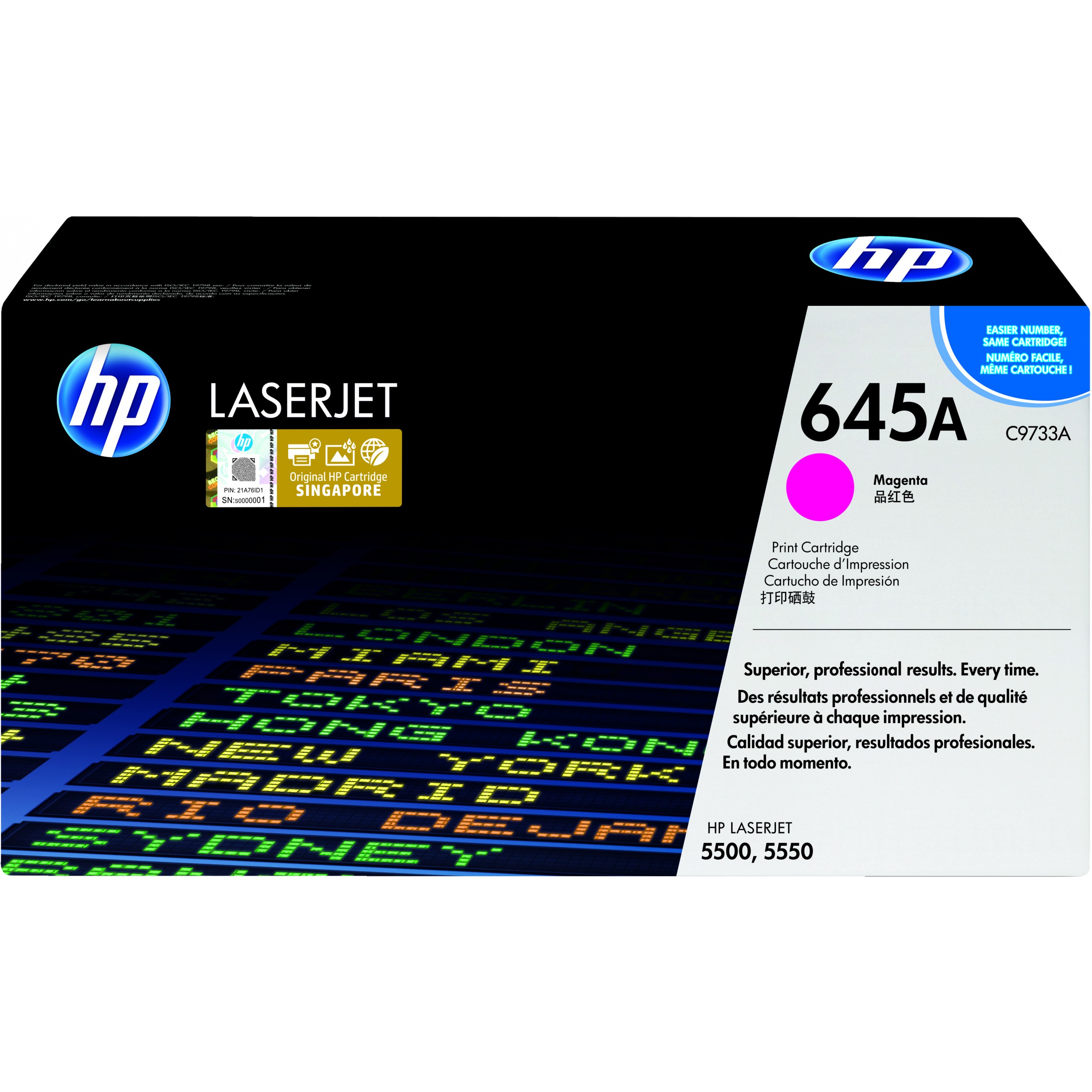 HP 645A C9733A magenta