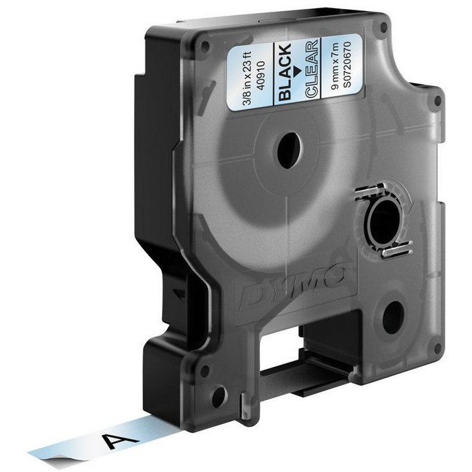 Dymo Labelwriter - D1 Etiketten 9 mm x 7 m - transparent - (S0720670)