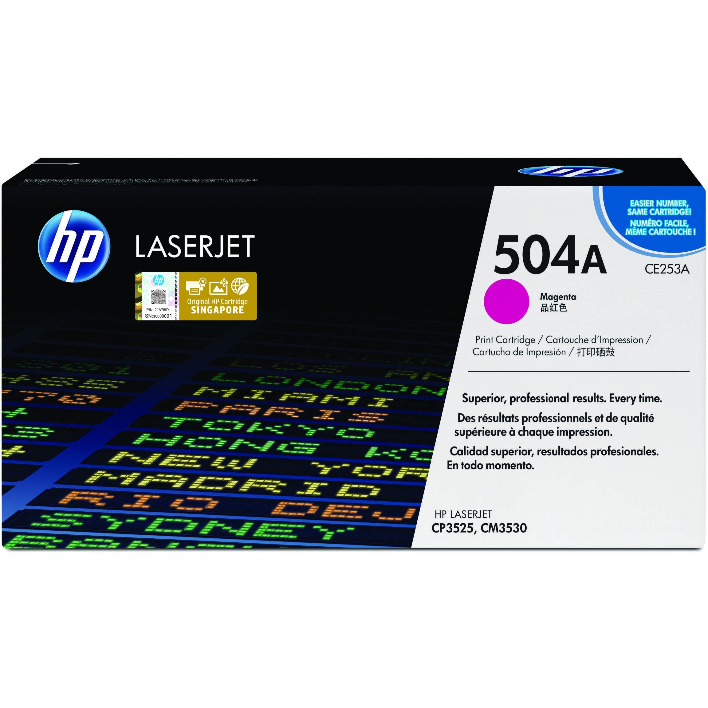 HP Toner 504A CE253A Magenta
