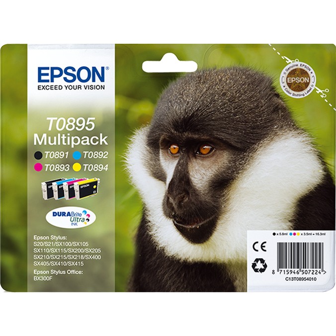 Epson T0895 Multipack (C/M/Y/BK)