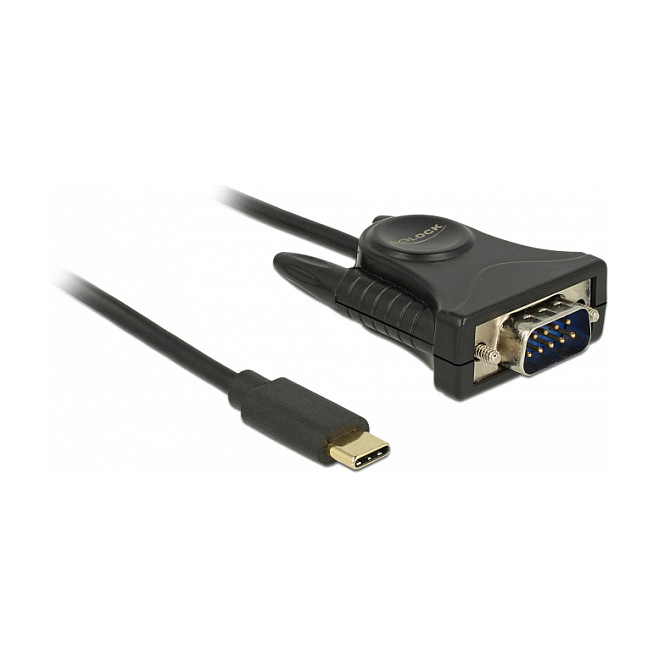 USB C > Adapter 1 x Seriell DB9 RS-232 Delock