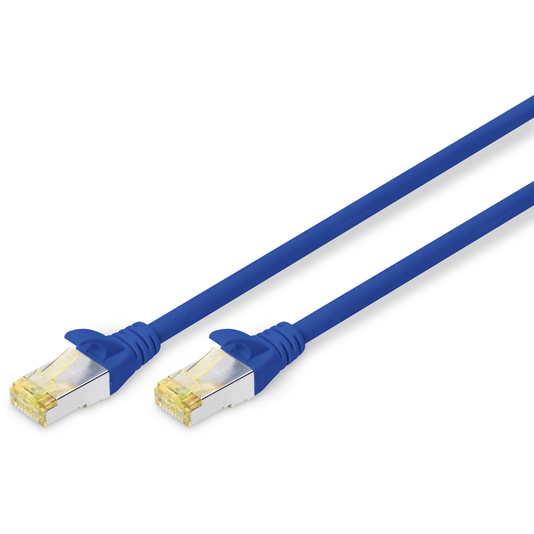 DIGITUS CAT 6A S/FTP Patchkabel. 3m. blau