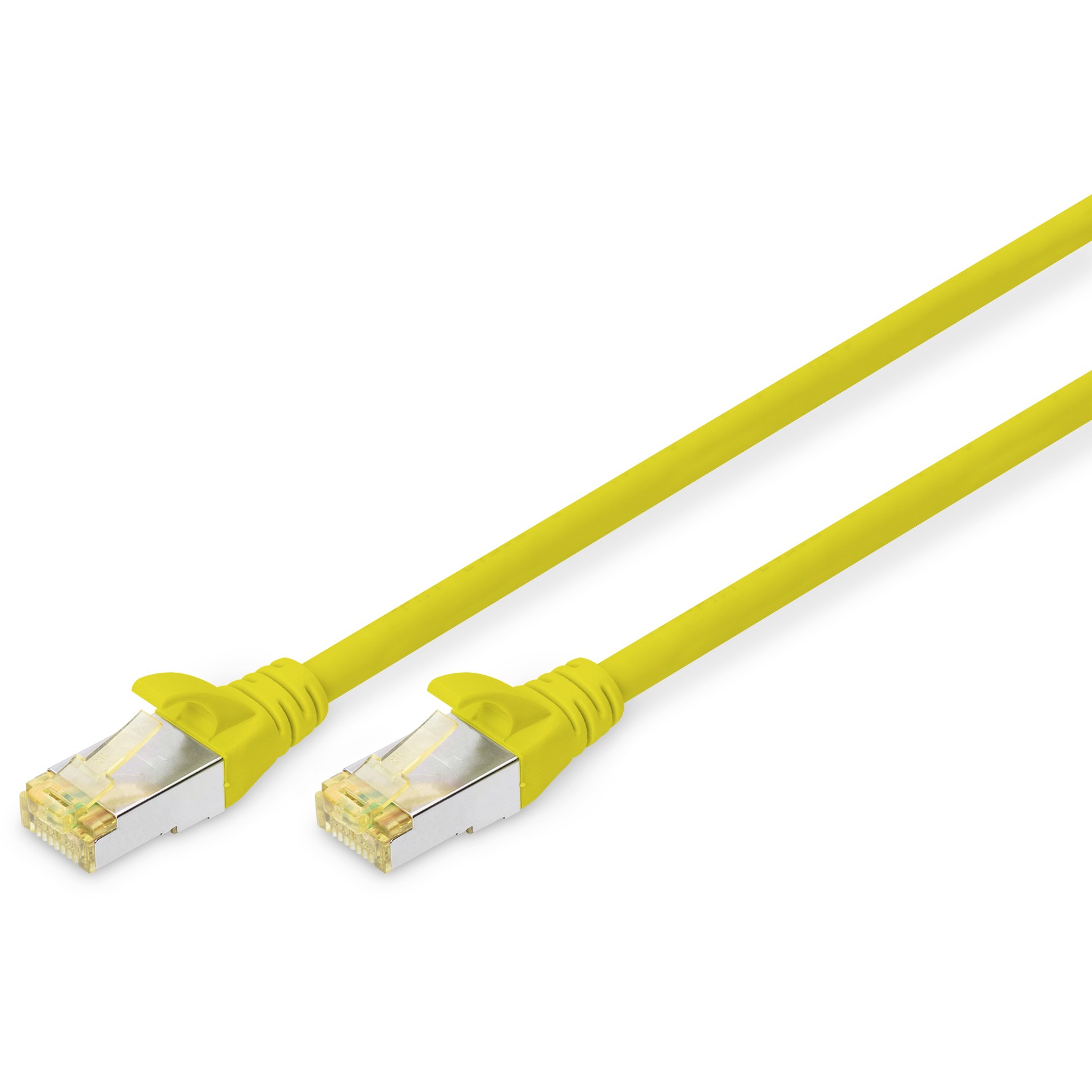 DIGITUS CAT 6A S/FTP Patchkabel. 3m. gelb