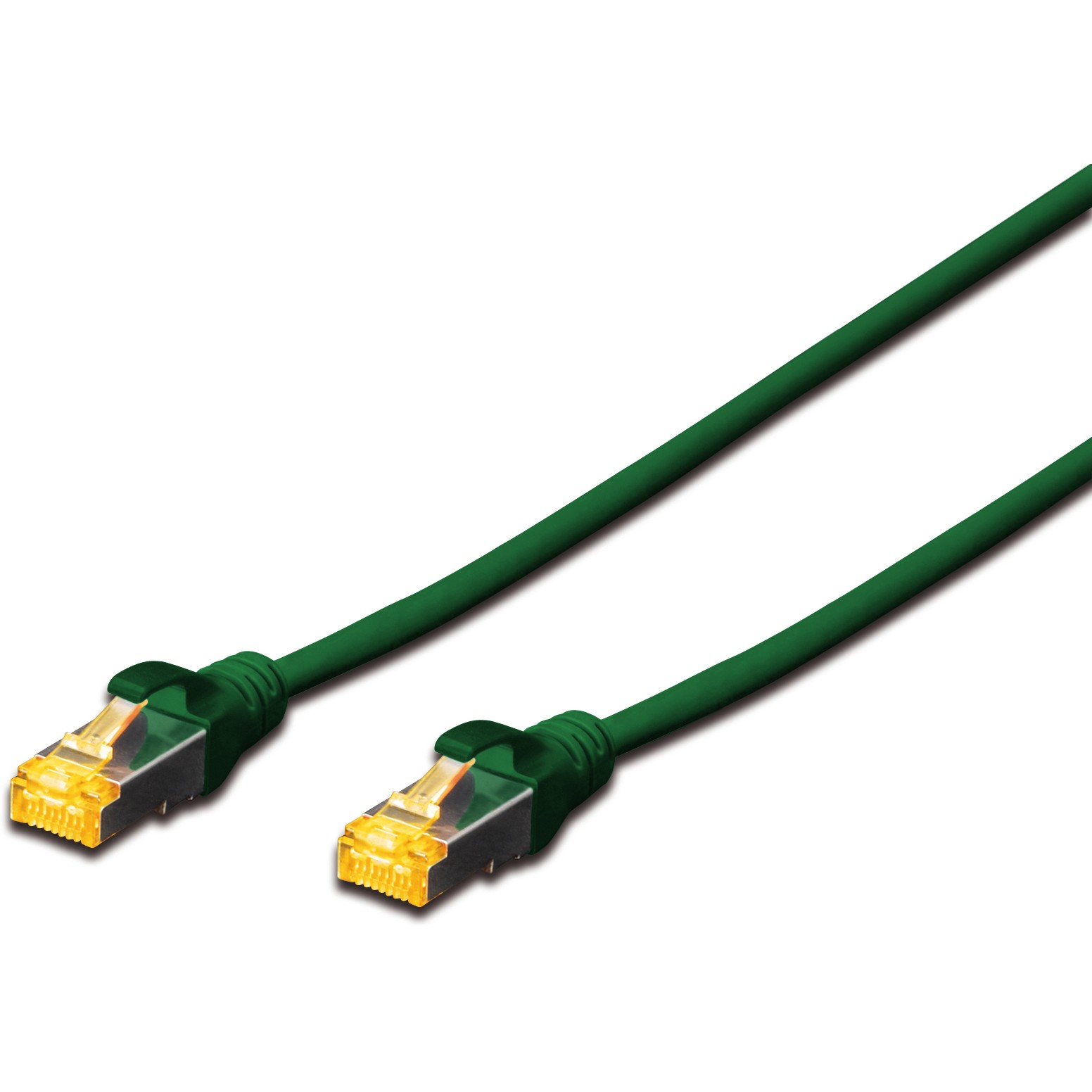 DIGITUS CAT 6A S/FTP Patchkabel. 5m. grün