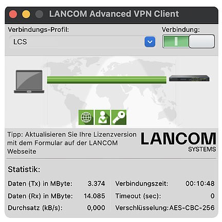 LANCOM Upgrade Advanced VPN Client (Mac) - ESD