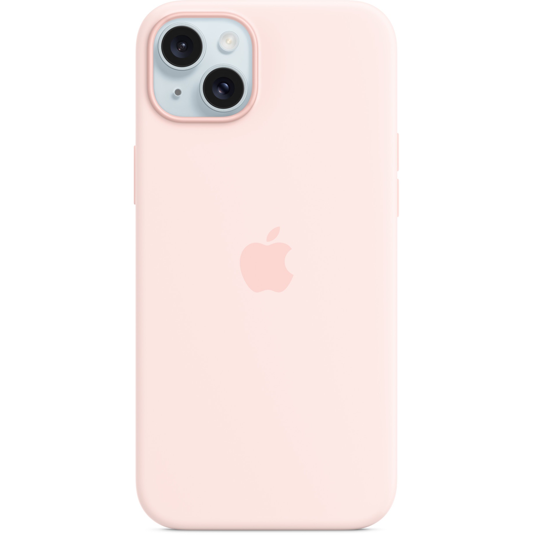 APPLE iPhone 15 Plus Silicone Case with MagSafe - Light Pink