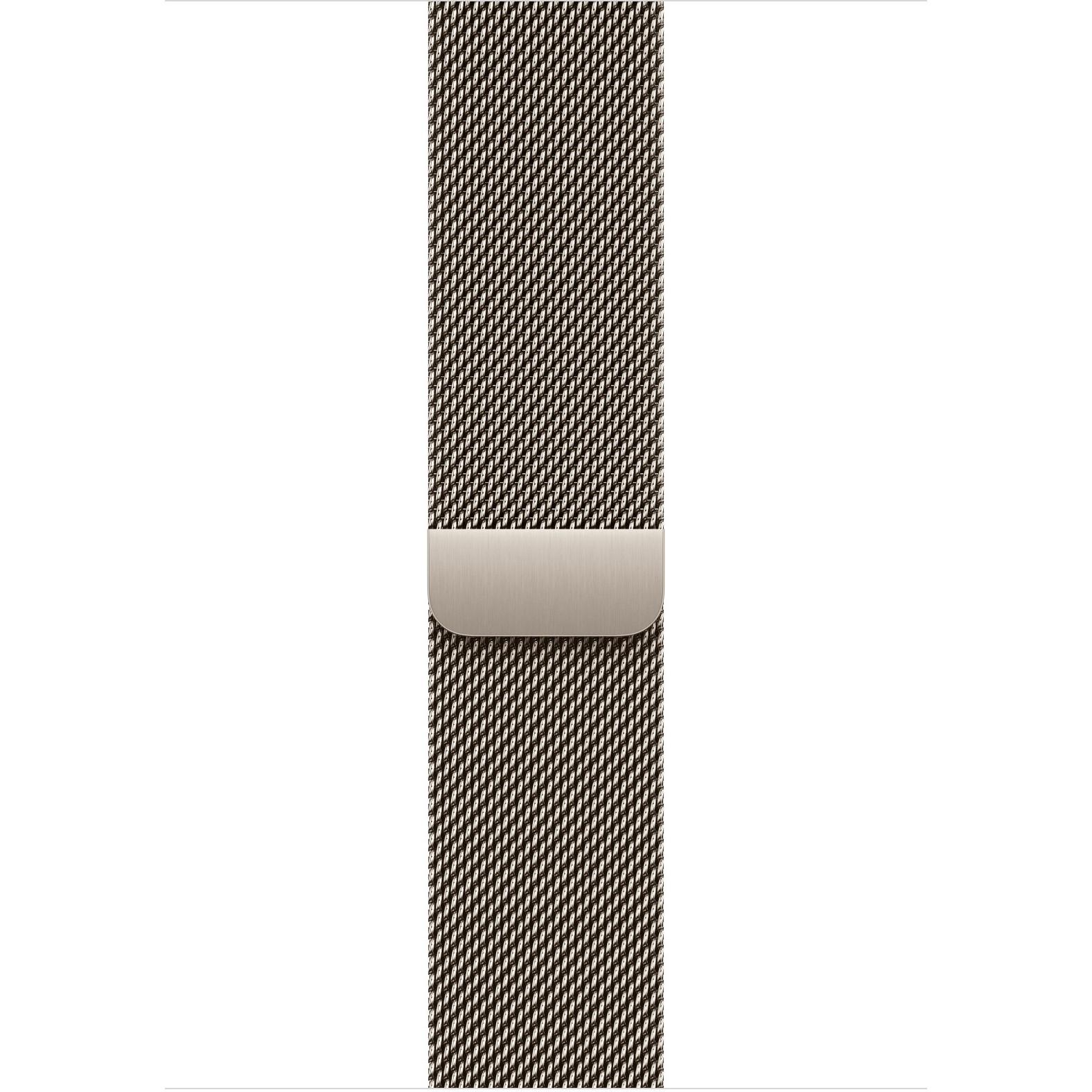 APPLE 46mm Natural Milanese Loop - S/M
