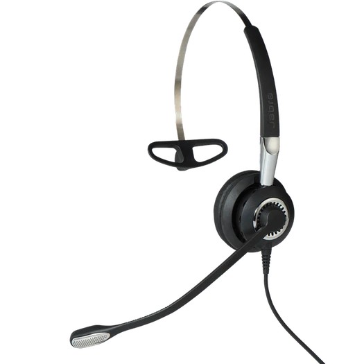 JABRA BIZ 2400 Mono NEXT GENERATION 3-in-1 Type 82 E-STD Noise-Cancelling microphone boom FreeSpin Headband neckband Ear hook