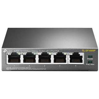 TL-SF1005P 5-Port 10/100Mbps Desktop Switch 5 10/100 Mbit/s RJ45 4 PoE+