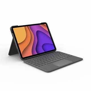 Logitech Slim Folio Bluetooth Tastatur und Schutzhülle gray - für für Apple 10.9