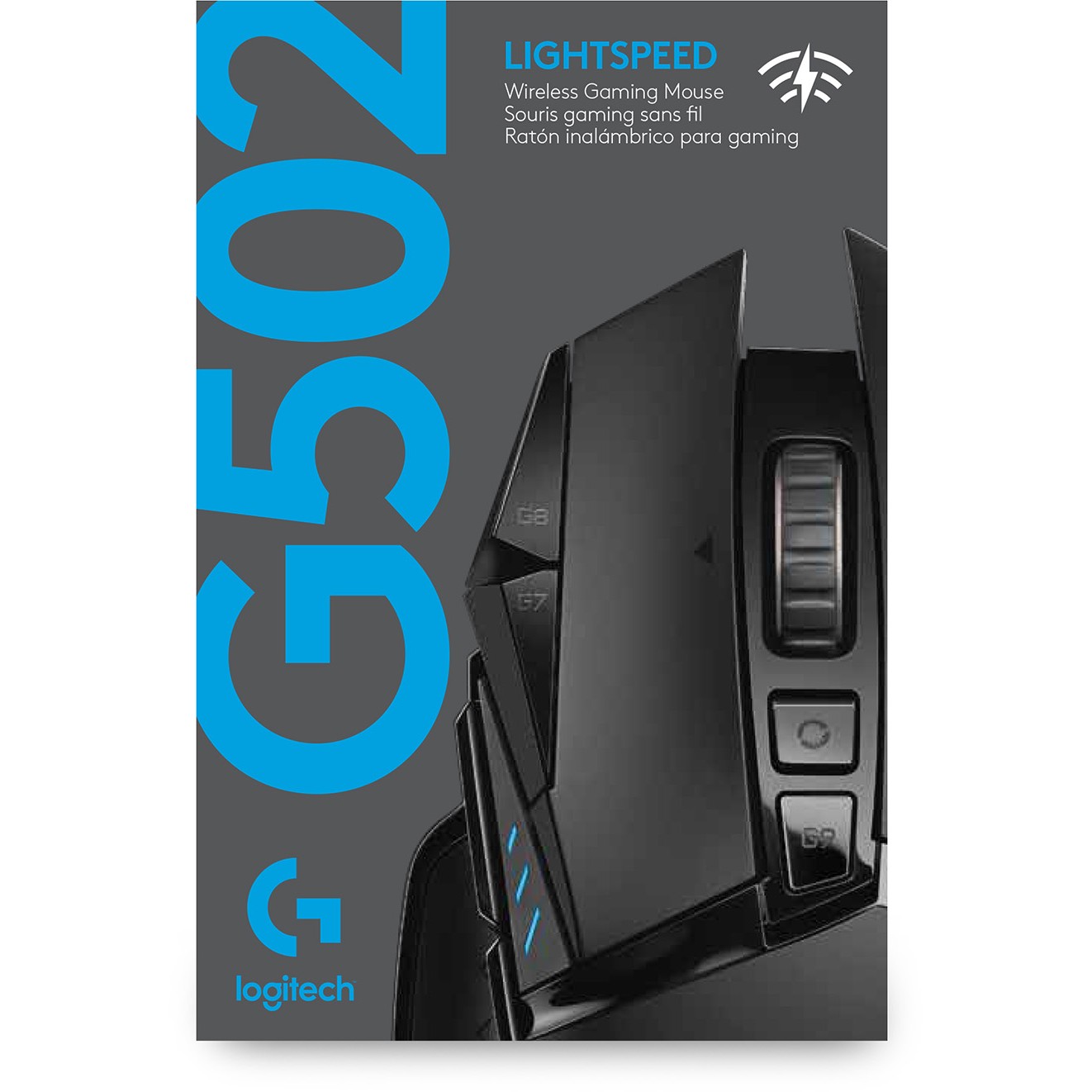 Logitech Mouse G502 kabelgebunden (Hero) Gaming LIGHTSPEED kabellos,