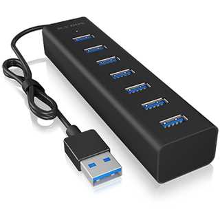 ICY BOX IB-HUB1700-U3 USB 3.0 HUB 7-Port 7xUSB 3.0