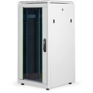 DIGITUS Netzwerkschrank Unique 22HE 1164x600x600mm grau (Speditionsversand)