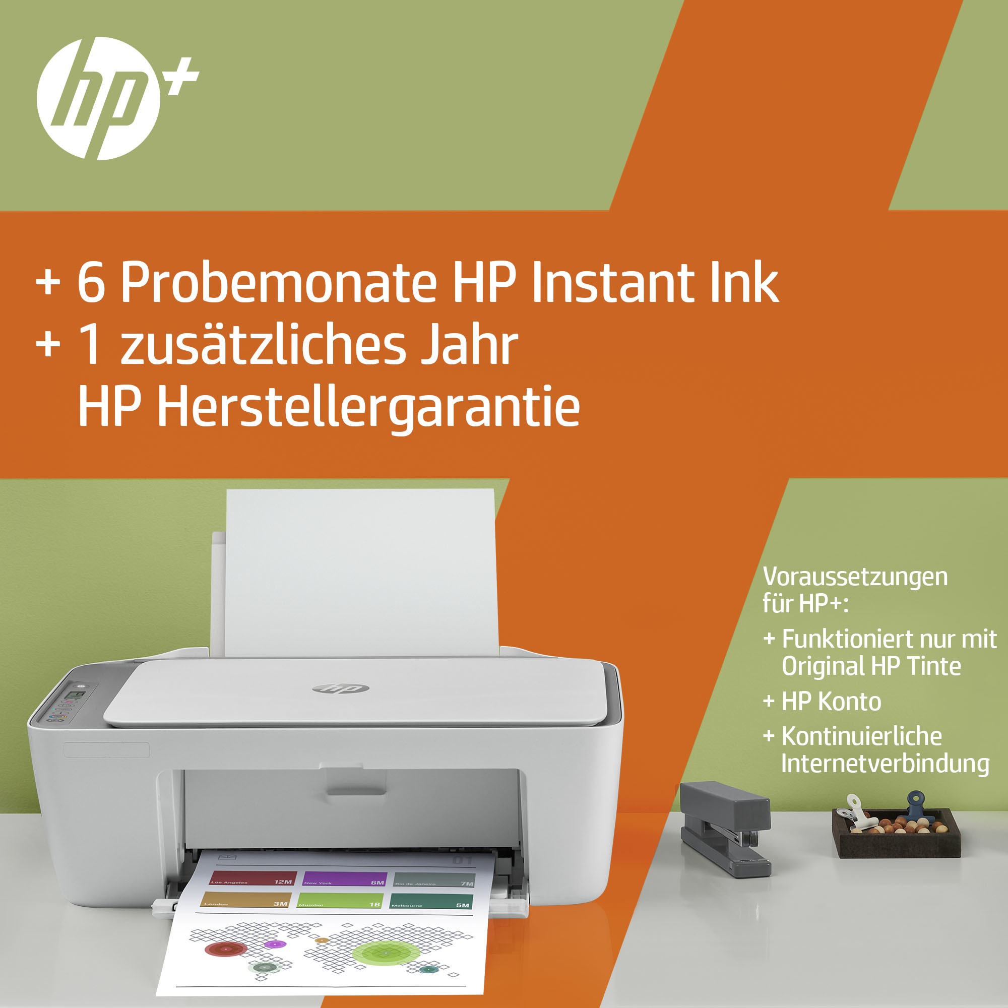 T HP DeskJet 2720e 3in1/A4/Bluetooth/WiFi | Multifunktionsdrucker