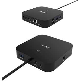 D i-tec USB-C HDMI DP Docking Station + Power Delivery 100W