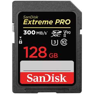 CARD 128GB SanDisk Extreme Pro SDXC 300MB/s