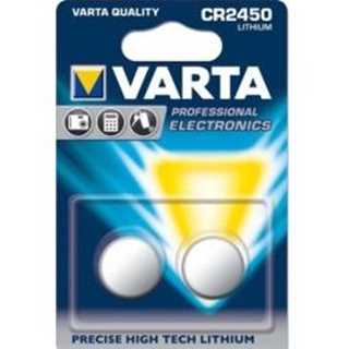 VARTA Knopfzelle CR2450 Lithium 3V (2-Pack)